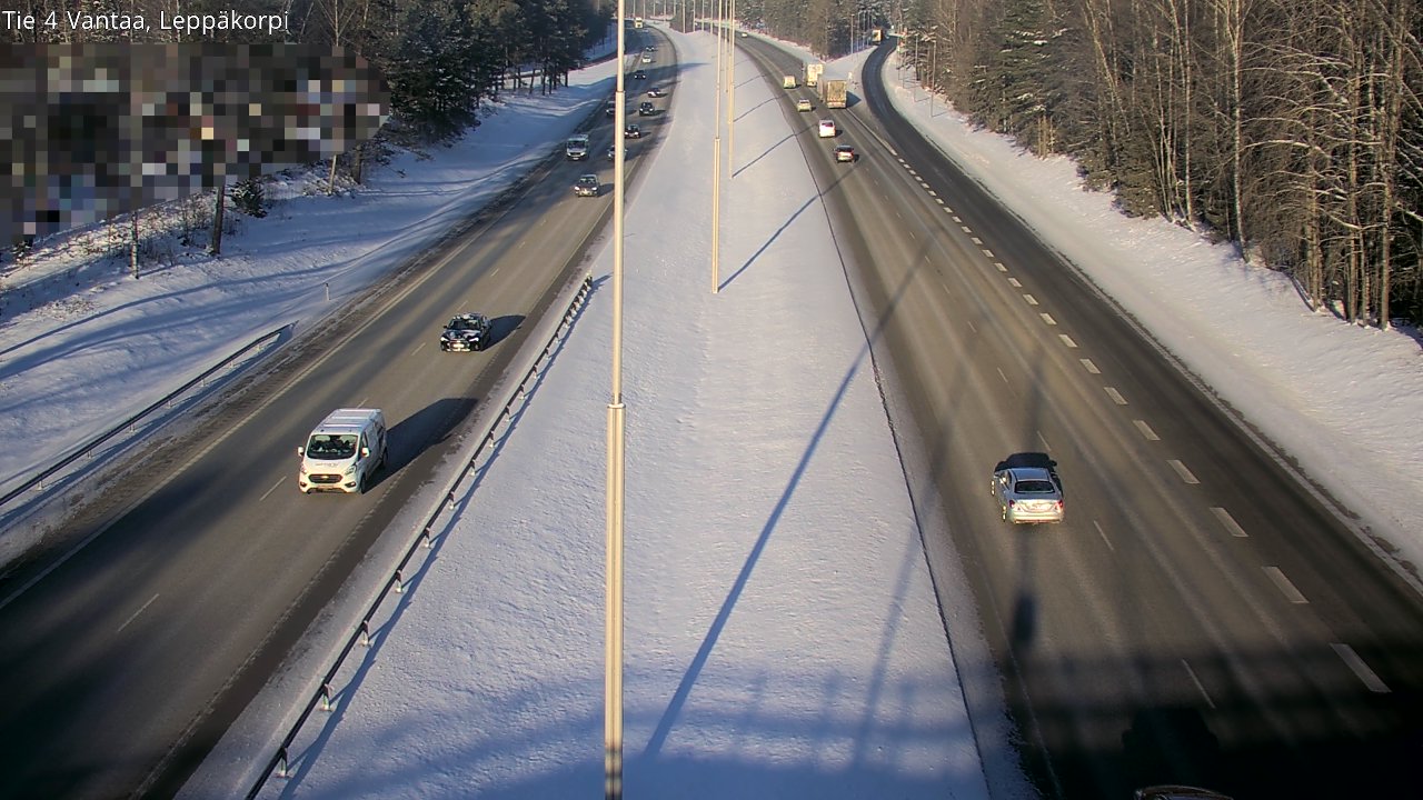 Weather Camera Image Road 4 Vantaa Leppäkorpi, Vantaa, Uusimaa