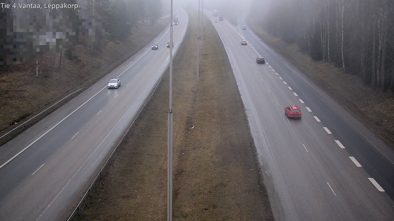 Weather Camera Image Road 4 Vantaa Leppäkorpi, Vantaa, Uusimaa