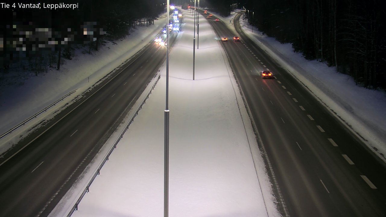 Kelikamerat Kuva Tie 4 Vantaa Leppäkorpi, Vantaa, Uusimaa