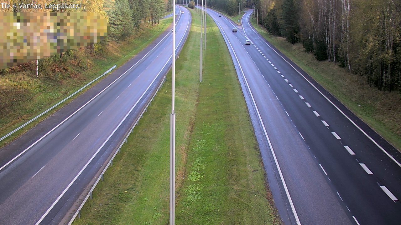 Weather Camera Image Road 4 Vantaa Leppäkorpi, Vantaa, Uusimaa