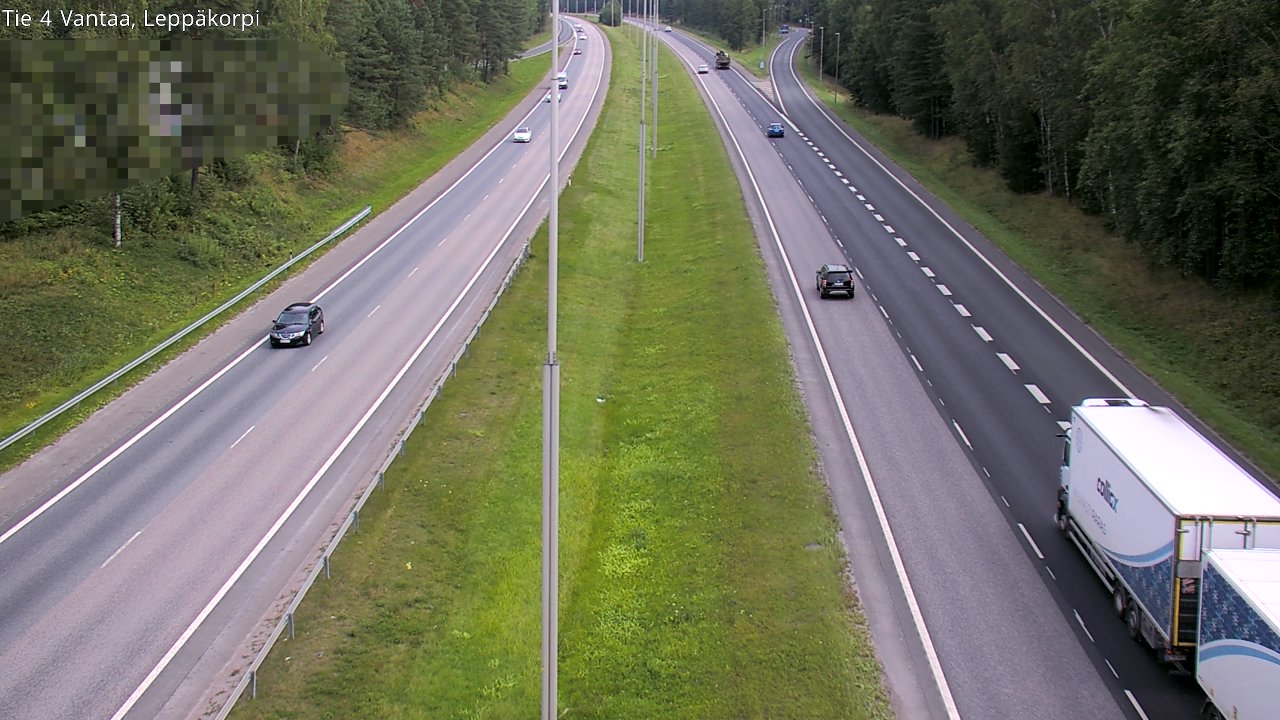 Weather Camera Image Road 4 Vantaa Leppäkorpi, Vantaa, Uusimaa