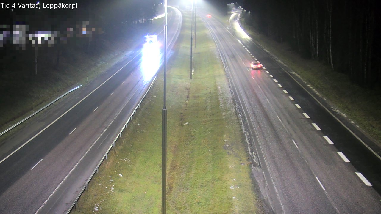Weather Camera Image Väg 4 Vanda Alkärr, Vantaa, Uusimaa