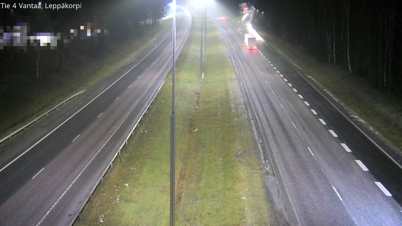 Weather Camera Image Väg 4 Vanda Alkärr, Vantaa, Uusimaa
