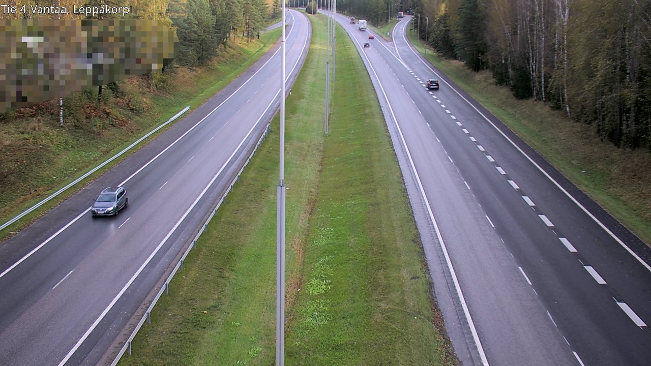 Weather Camera Image Road 4 Vantaa Leppäkorpi, Vantaa, Uusimaa