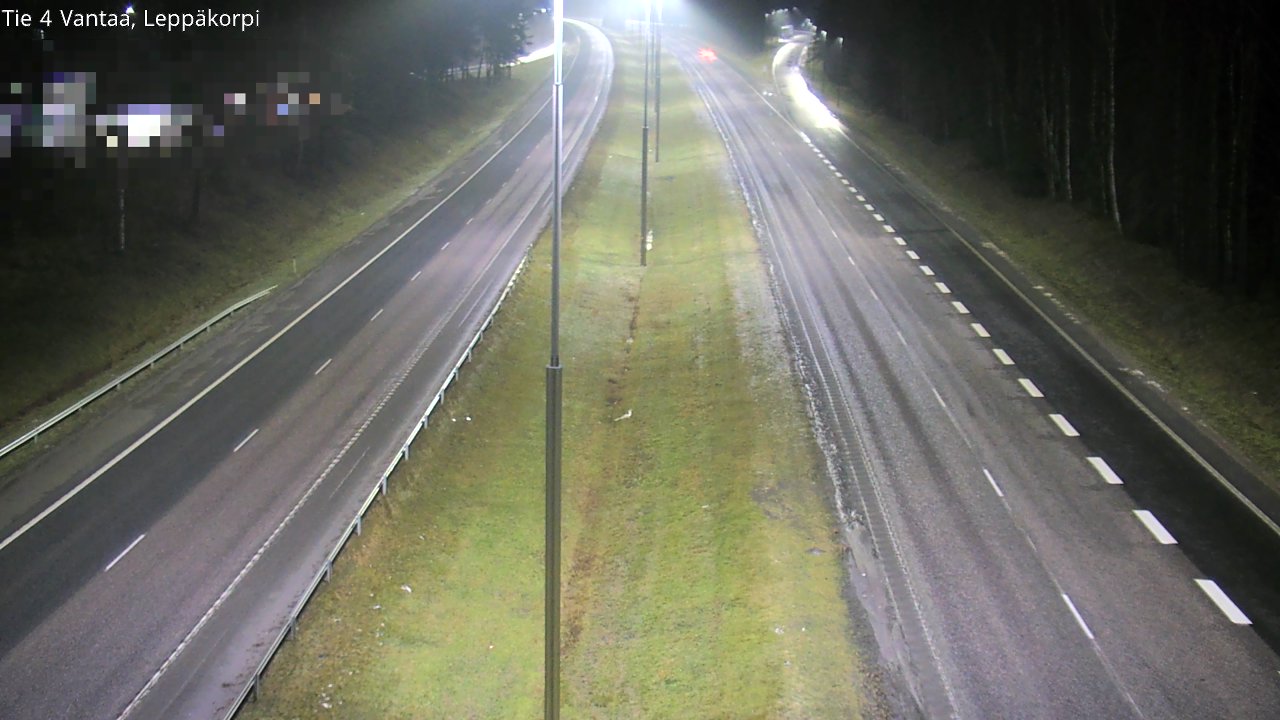 Weather Camera Image Väg 4 Vanda Alkärr, Vantaa, Uusimaa