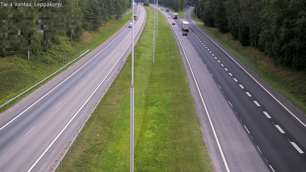 Weather Camera Image Road 4 Vantaa Leppäkorpi, Vantaa, Uusimaa