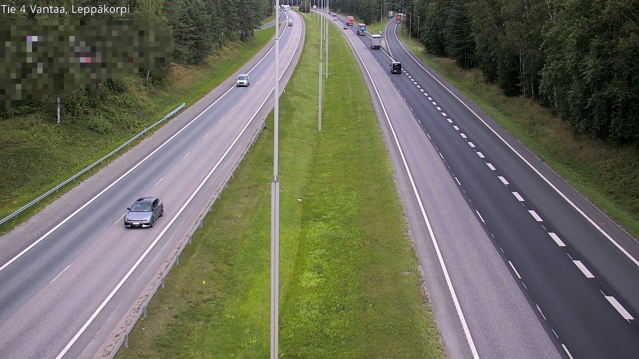 Weather Camera Image Road 4 Vantaa Leppäkorpi, Vantaa, Uusimaa
