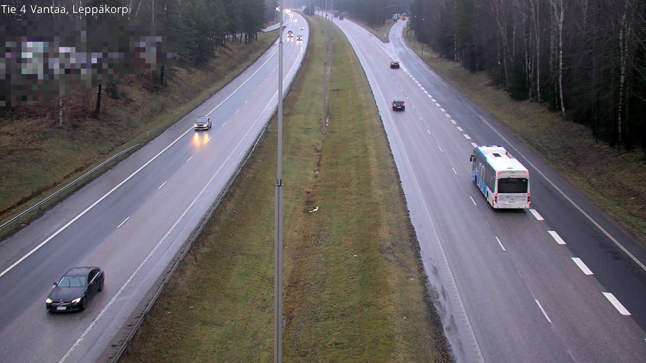 Weather Camera Image Road 4 Vantaa Leppäkorpi, Vantaa, Uusimaa