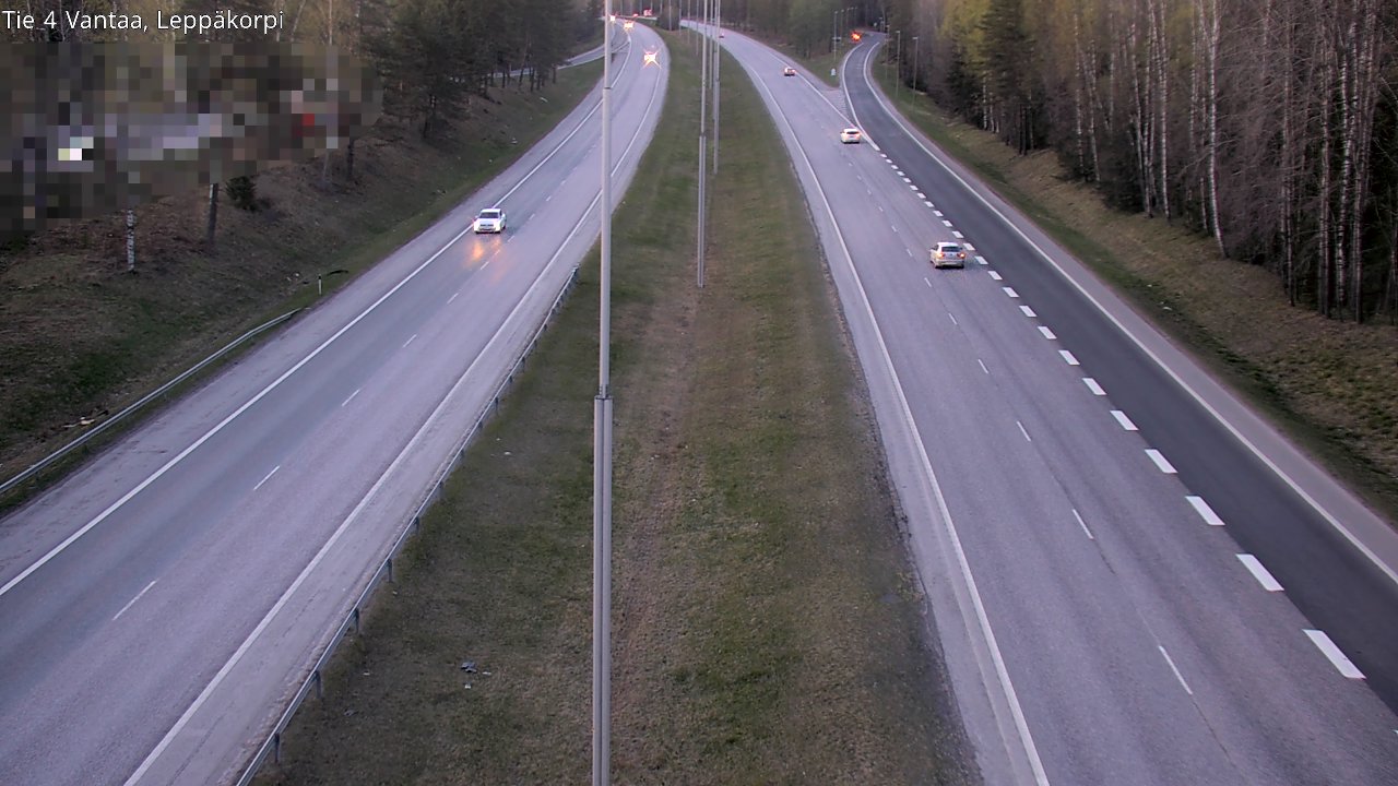 Weather Camera Image Road 4 Vantaa Leppäkorpi, Vantaa, Uusimaa