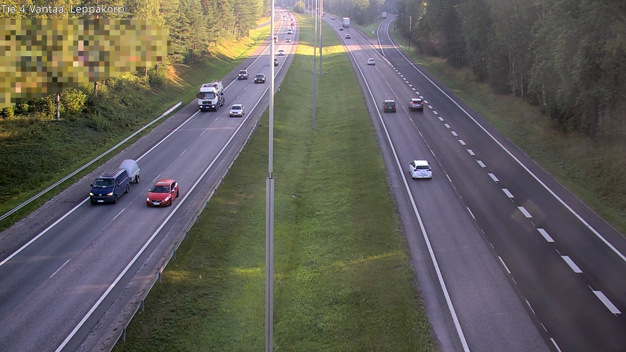 Weather Camera Image Road 4 Vantaa Leppäkorpi, Vantaa, Uusimaa