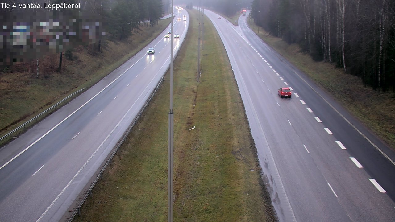 Weather Camera Image Road 4 Vantaa Leppäkorpi, Vantaa, Uusimaa