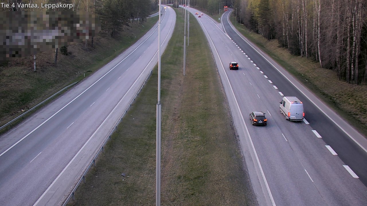 Weather Camera Image Road 4 Vantaa Leppäkorpi, Vantaa, Uusimaa