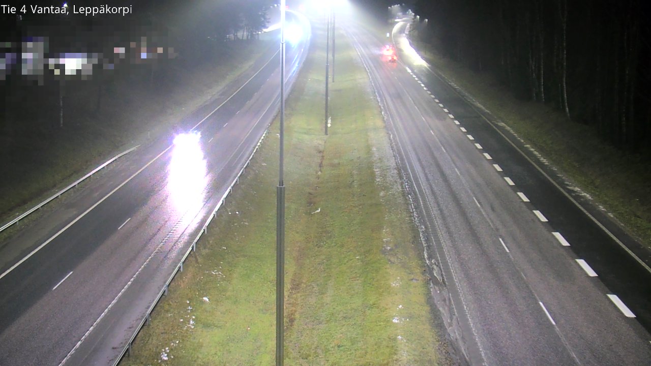 Weather Camera Image Väg 4 Vanda Alkärr, Vantaa, Uusimaa