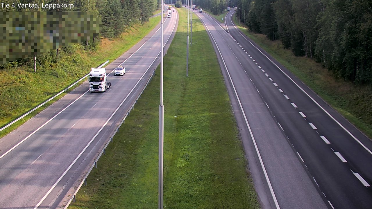 Weather Camera Image Road 4 Vantaa Leppäkorpi, Vantaa, Uusimaa