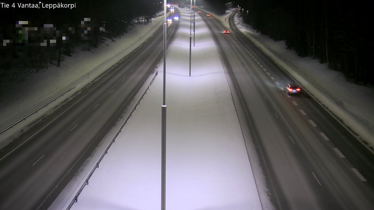 Weather Camera Image Road 4 Vantaa Leppäkorpi, Vantaa, Uusimaa