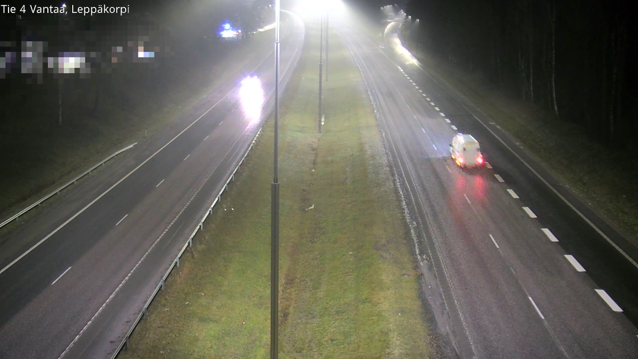Weather Camera Image Väg 4 Vanda Alkärr, Vantaa, Uusimaa
