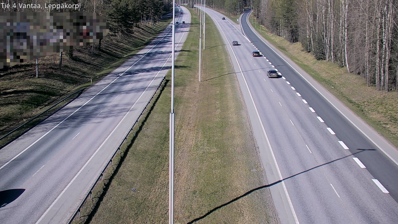 Kelikamerat Kuva Tie 4 Vantaa Leppäkorpi, Vantaa, Uusimaa