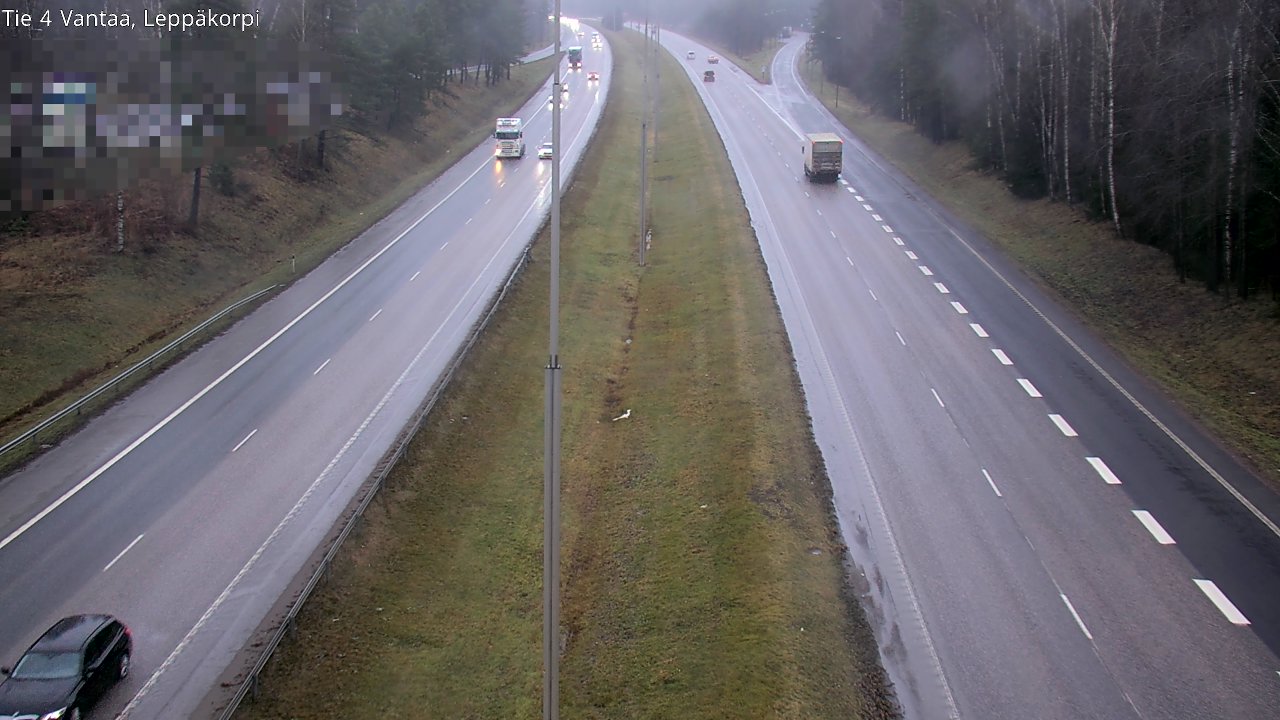 Weather Camera Image Road 4 Vantaa Leppäkorpi, Vantaa, Uusimaa