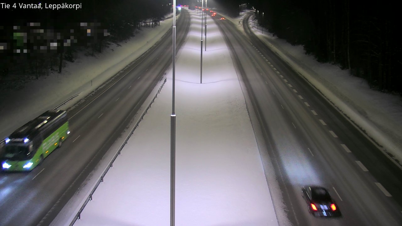 Weather Camera Image Road 4 Vantaa Leppäkorpi, Vantaa, Uusimaa