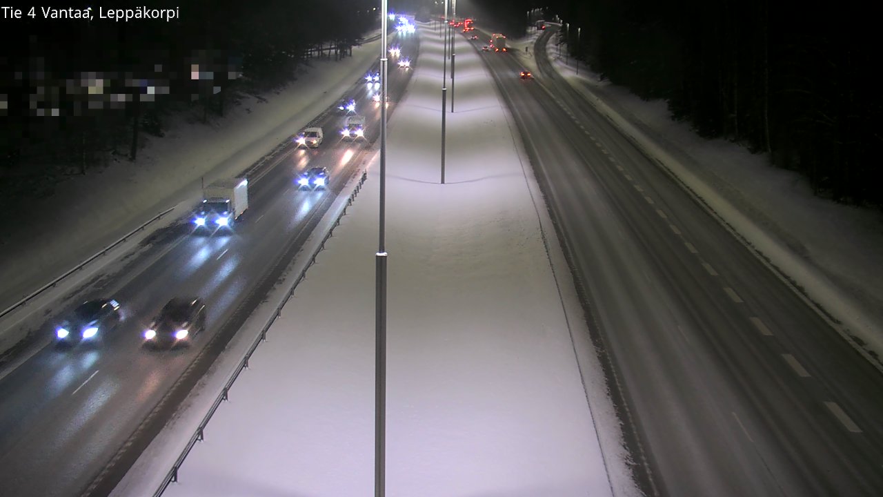 Kelikamerat Kuva Tie 4 Vantaa Leppäkorpi, Vantaa, Uusimaa