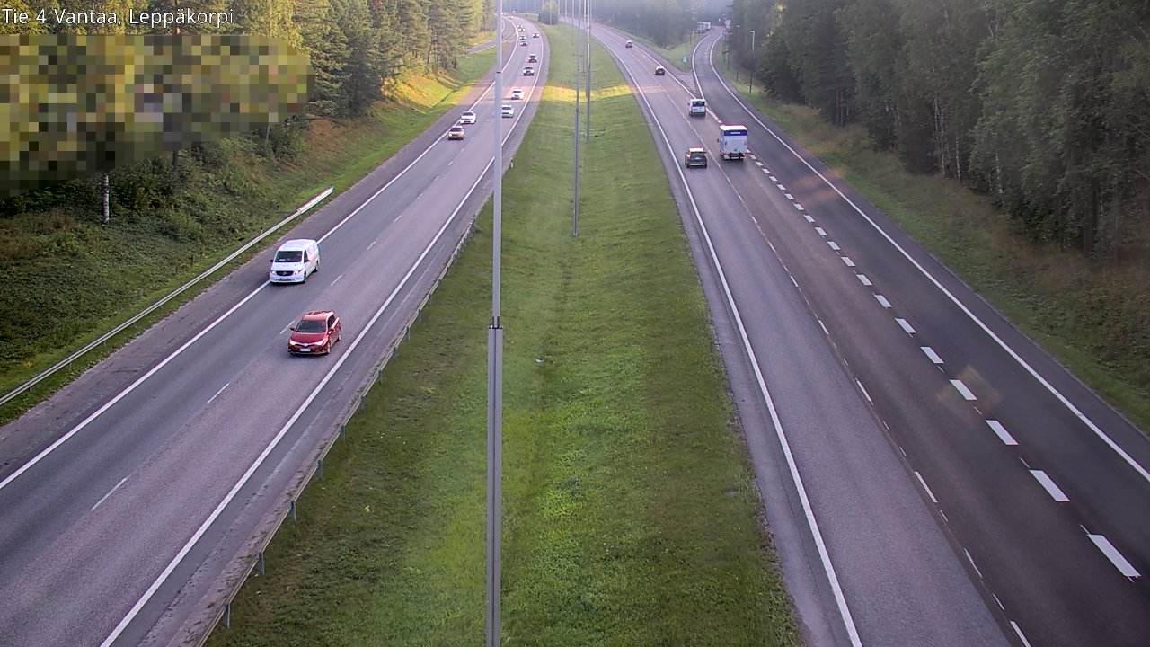 Weather Camera Image Road 4 Vantaa Leppäkorpi, Vantaa, Uusimaa