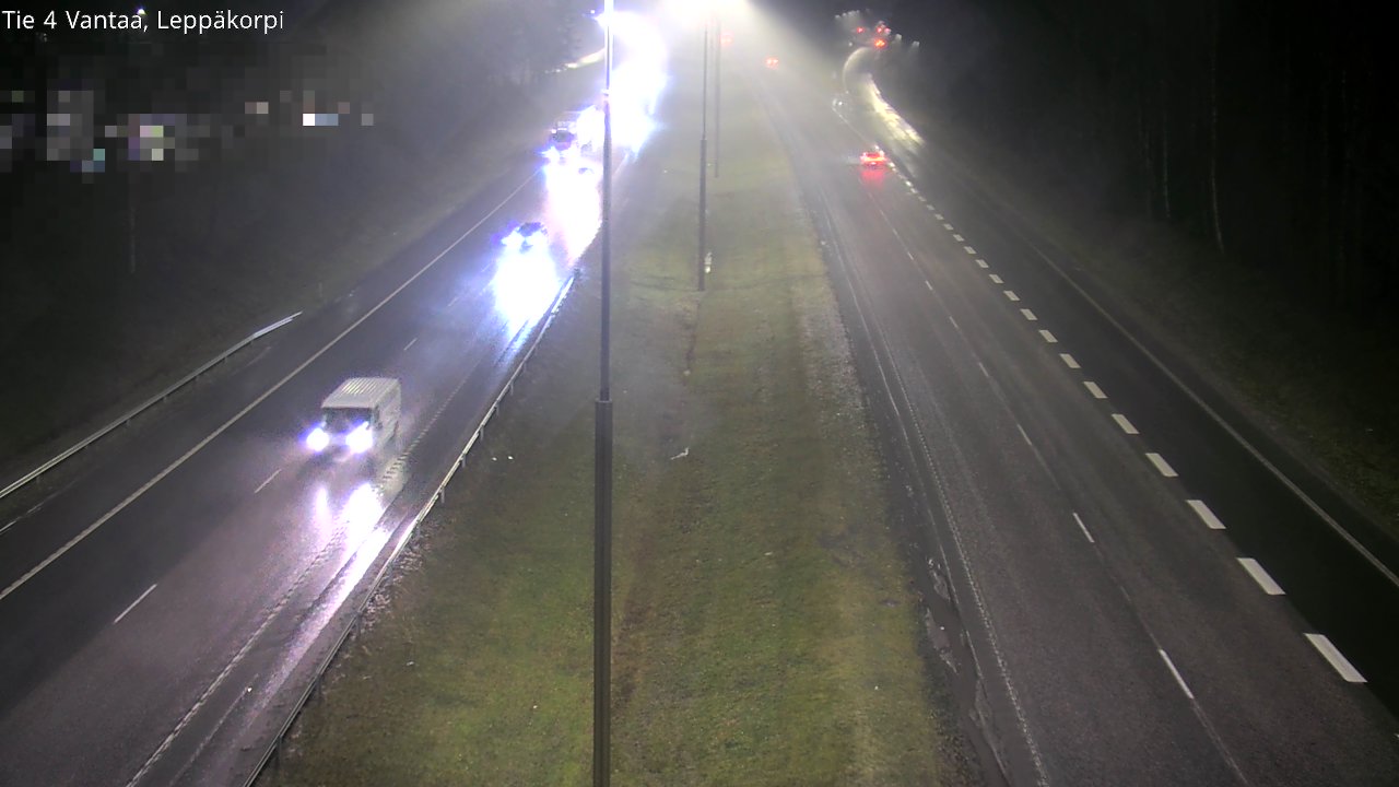 Weather Camera Image Väg 4 Vanda Alkärr, Vantaa, Uusimaa