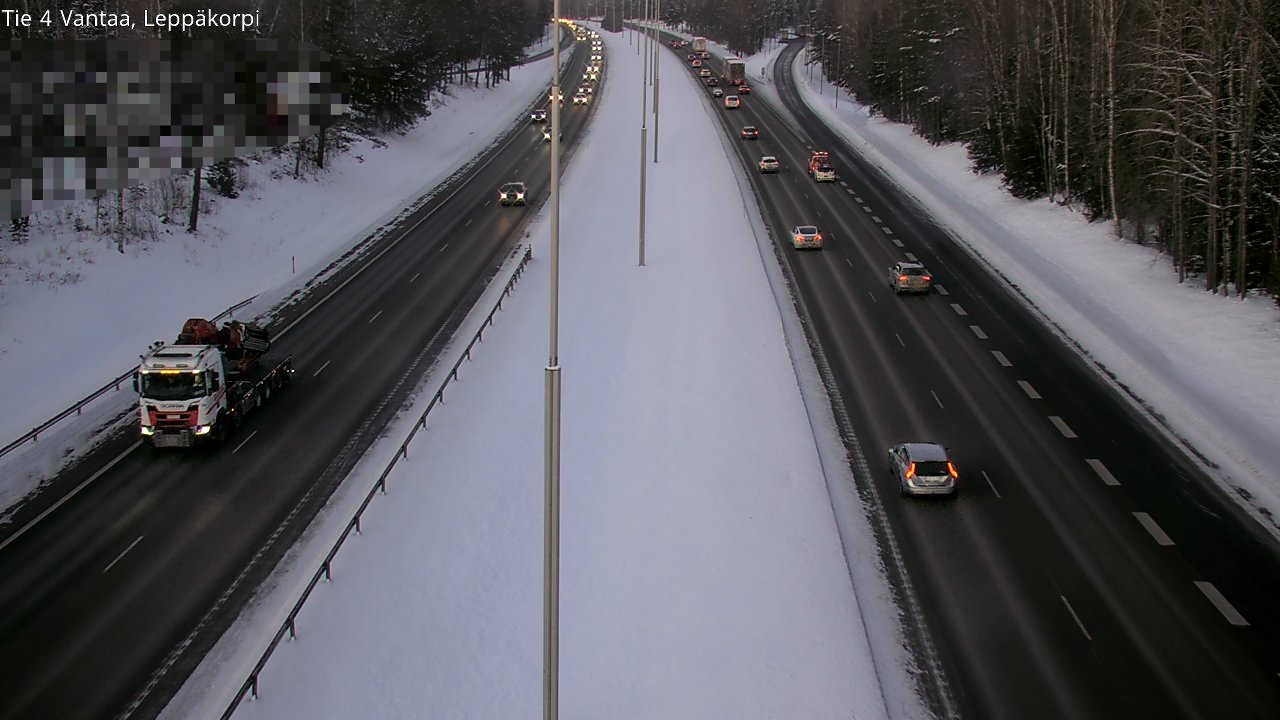 Kelikamerat Kuva Tie 4 Vantaa Leppäkorpi, Vantaa, Uusimaa
