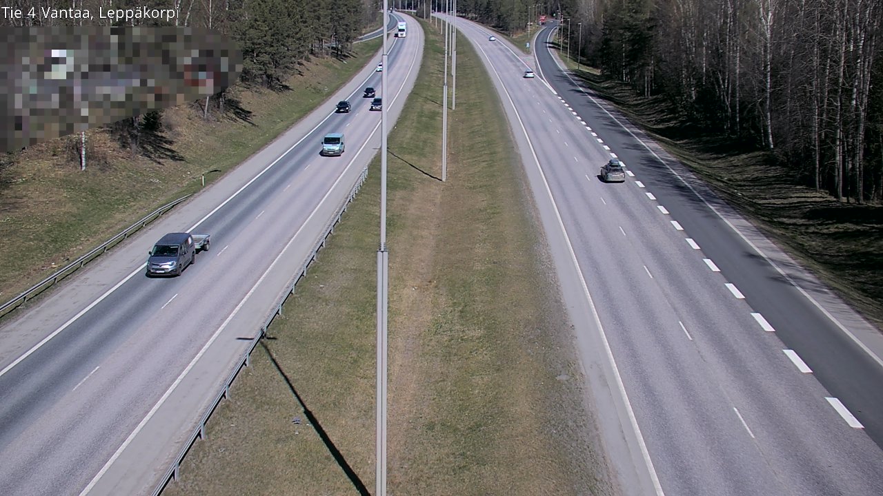 Kelikamerat Kuva Tie 4 Vantaa Leppäkorpi, Vantaa, Uusimaa