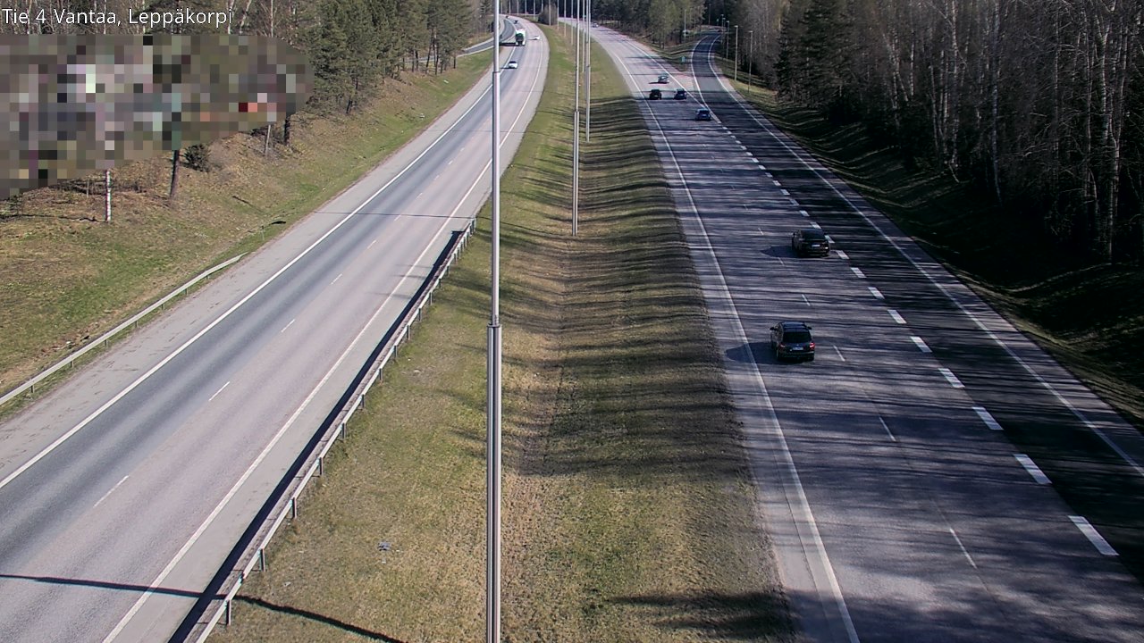Kelikamerat Kuva Tie 4 Vantaa Leppäkorpi, Vantaa, Uusimaa