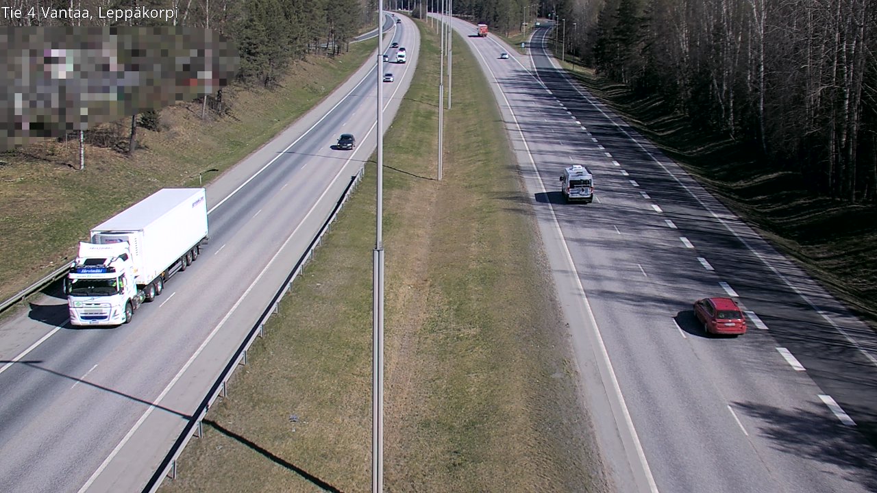 Kelikamerat Kuva Tie 4 Vantaa Leppäkorpi, Vantaa, Uusimaa