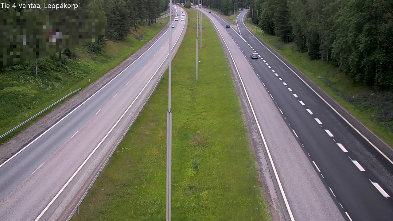 Weather Camera Image Road 4 Vantaa Leppäkorpi, Vantaa, Uusimaa