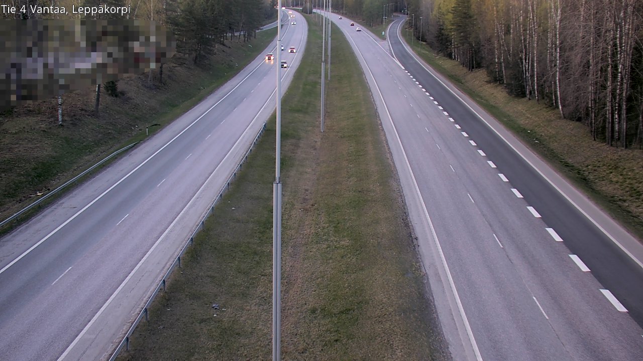 Weather Camera Image Road 4 Vantaa Leppäkorpi, Vantaa, Uusimaa