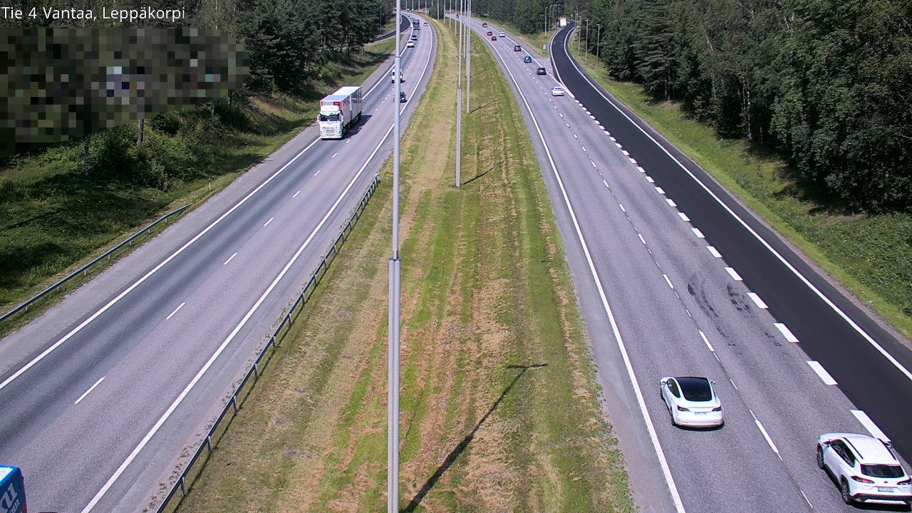 Weather Camera Image Väg 4 Vanda Alkärr, Vantaa, Uusimaa