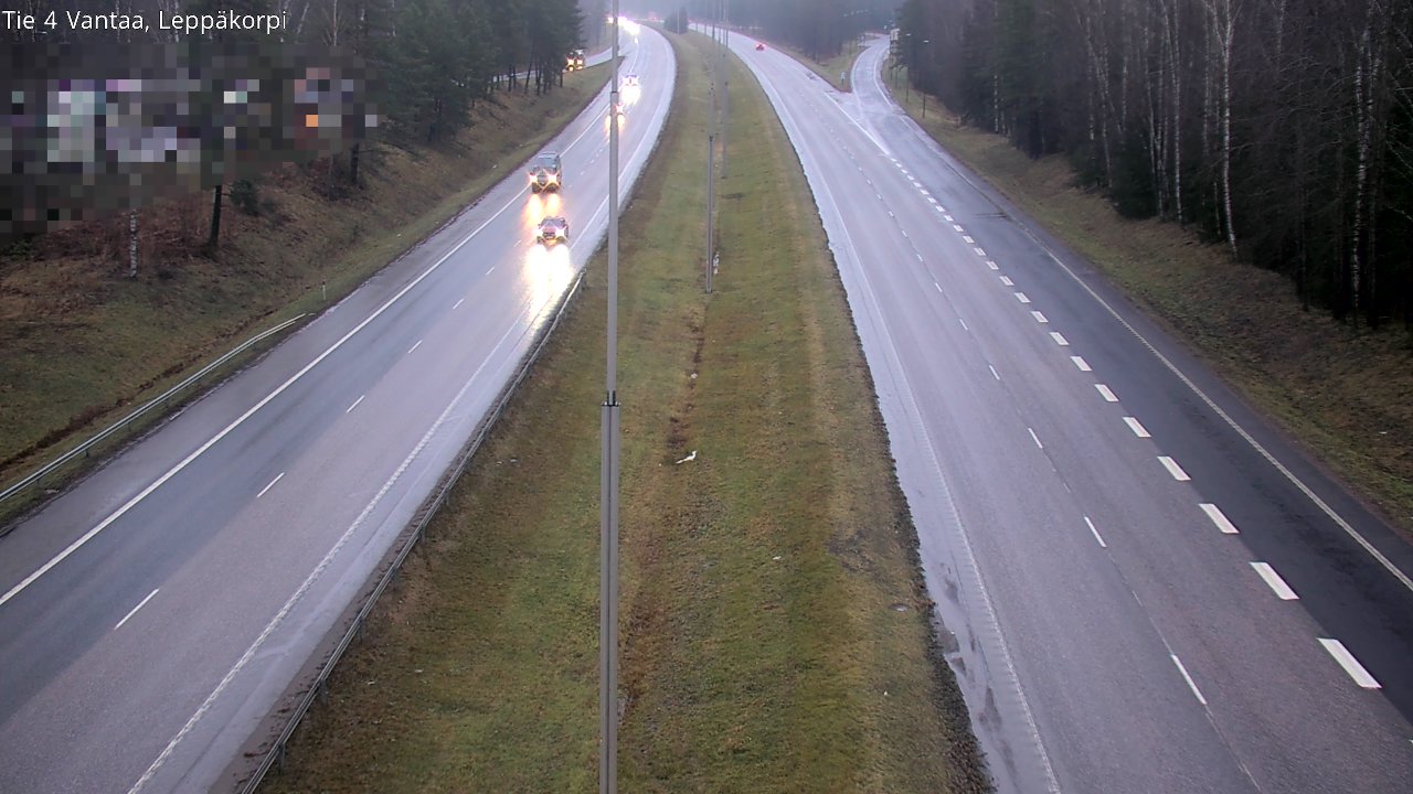 Weather Camera Image Väg 4 Vanda Alkärr, Vantaa, Uusimaa