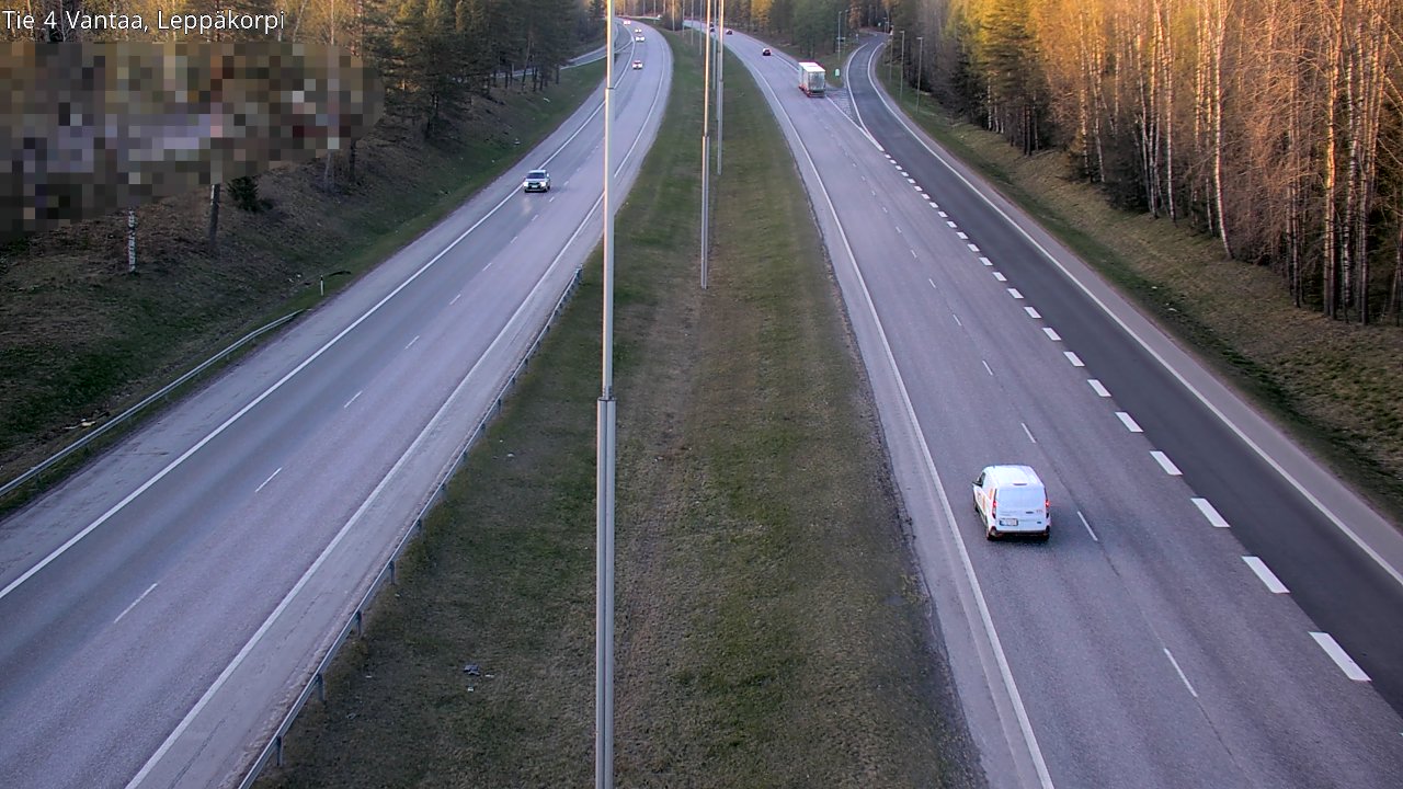 Weather Camera Image Road 4 Vantaa Leppäkorpi, Vantaa, Uusimaa