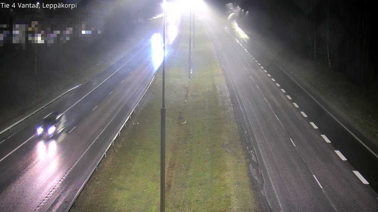 Weather Camera Image Väg 4 Vanda Alkärr, Vantaa, Uusimaa