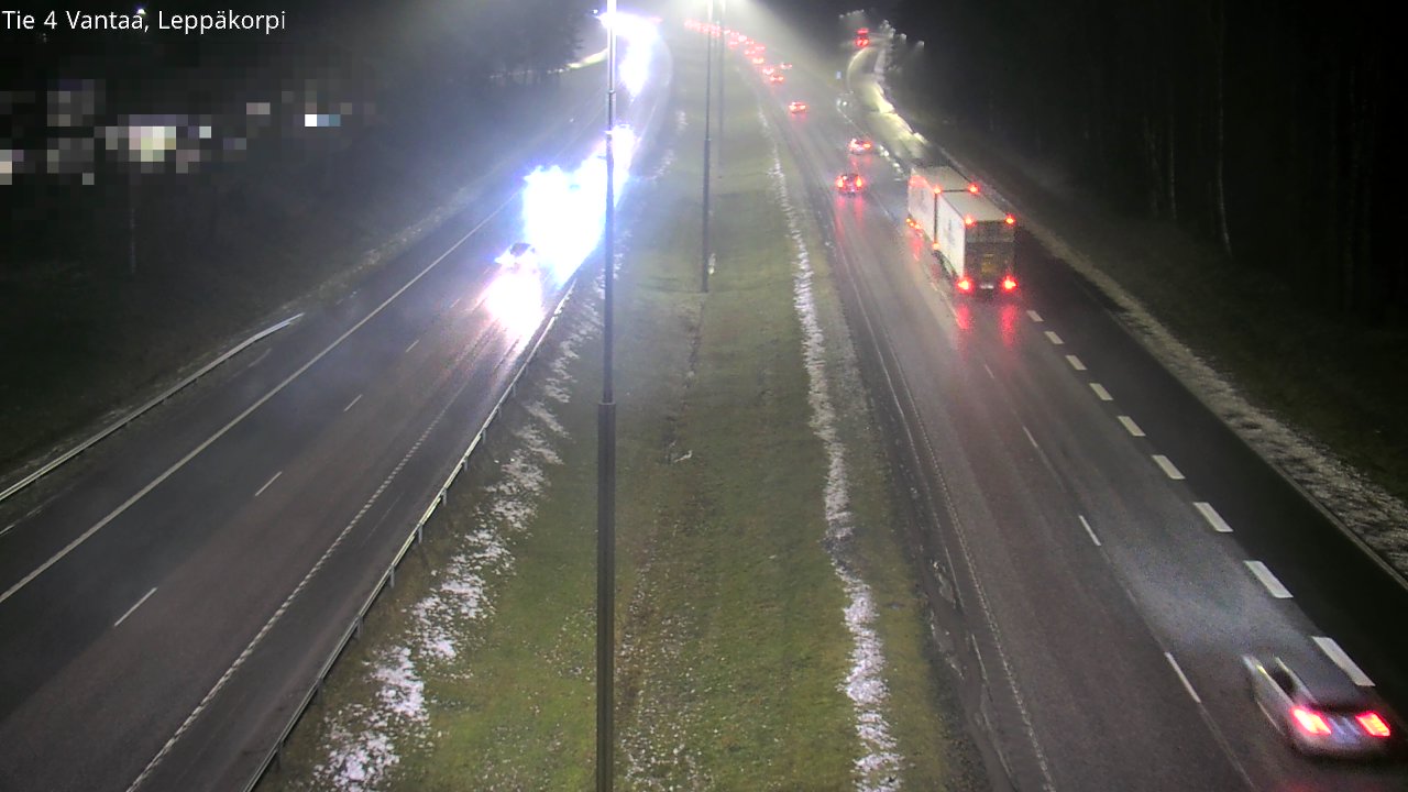 Weather Camera Image Väg 4 Vanda Alkärr, Vantaa, Uusimaa