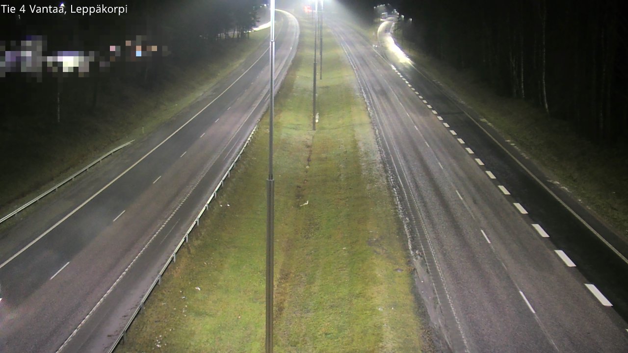 Weather Camera Image Väg 4 Vanda Alkärr, Vantaa, Uusimaa