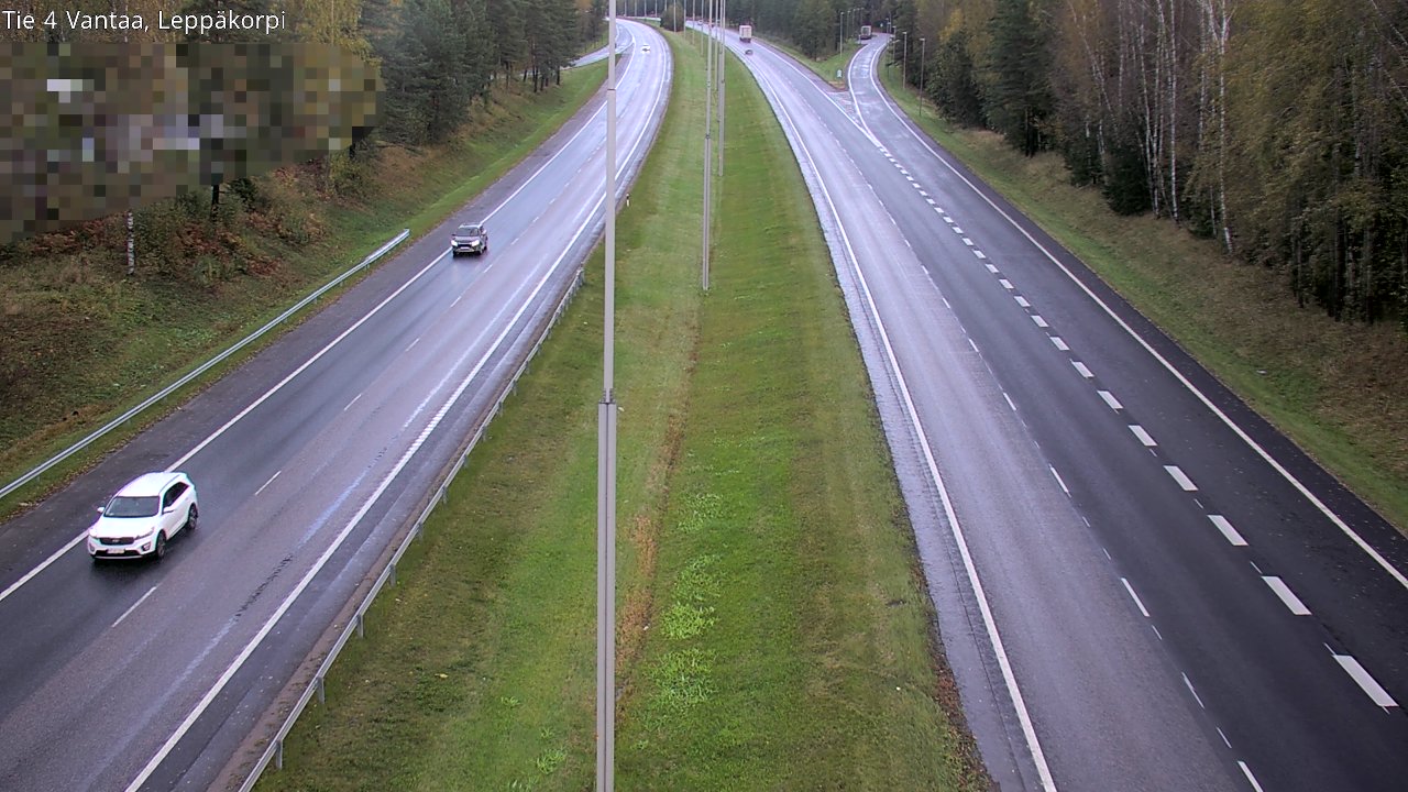 Weather Camera Image Road 4 Vantaa Leppäkorpi, Vantaa, Uusimaa