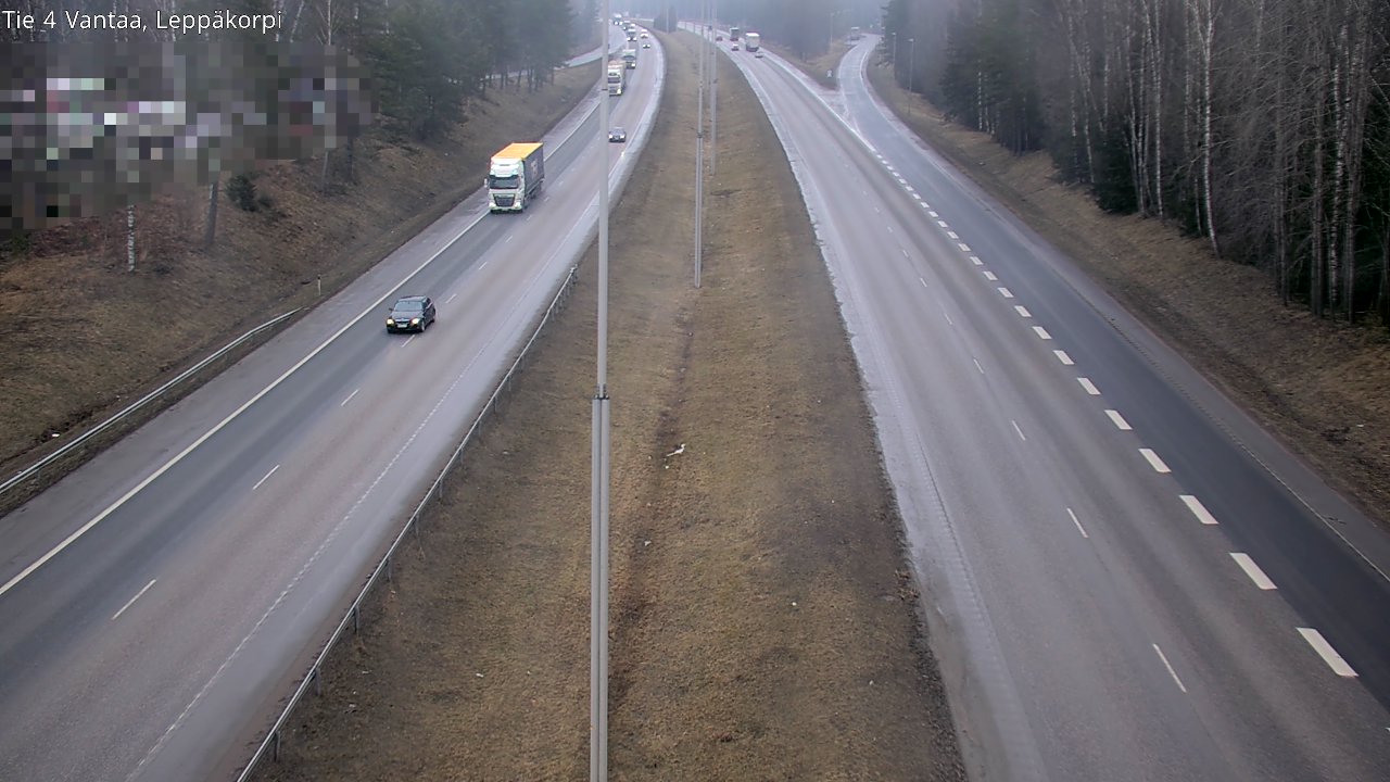 Weather Camera Image Road 4 Vantaa Leppäkorpi, Vantaa, Uusimaa