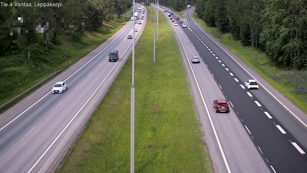 Kelikamerat Kuva Tie 4 Vantaa Leppäkorpi, Vantaa, Uusimaa