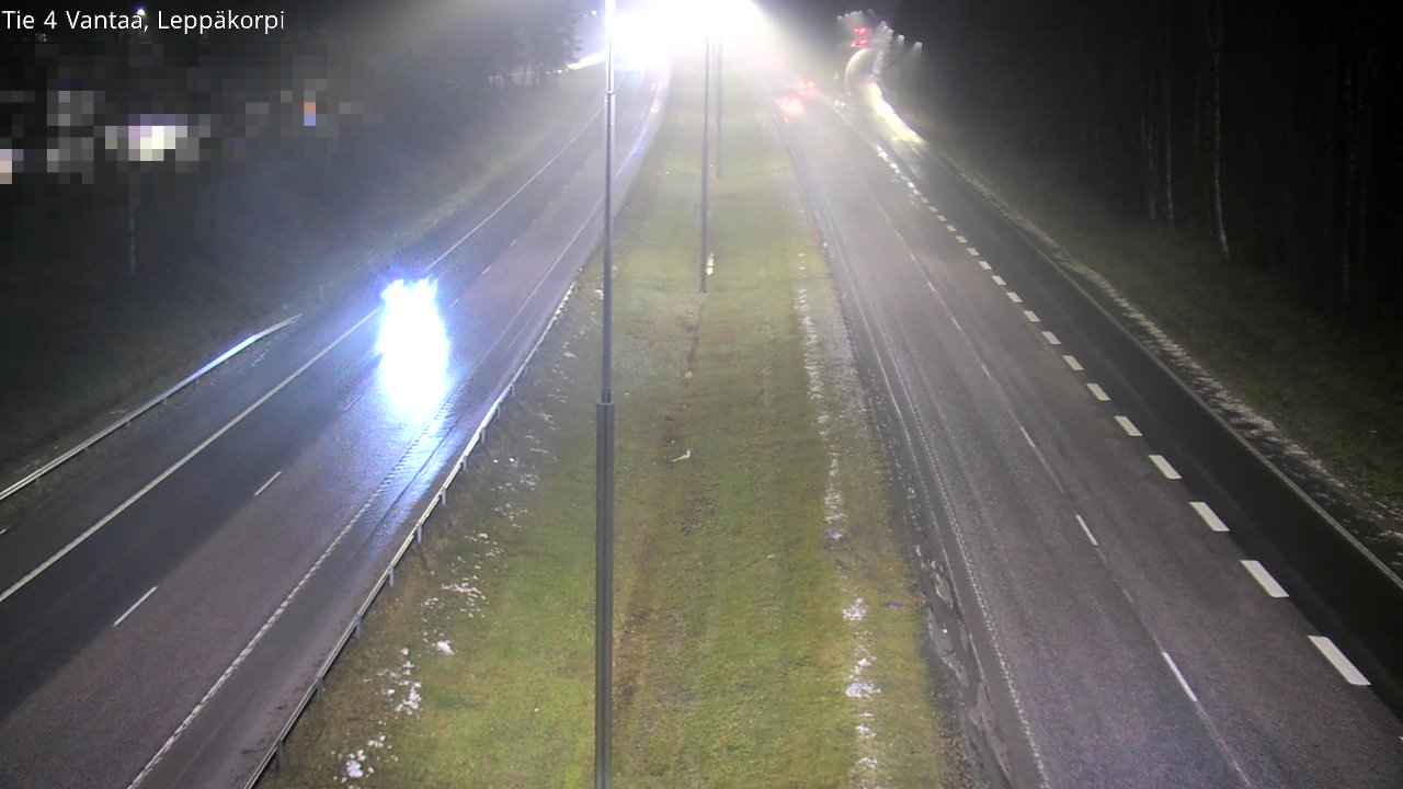 Weather Camera Image Väg 4 Vanda Alkärr, Vantaa, Uusimaa
