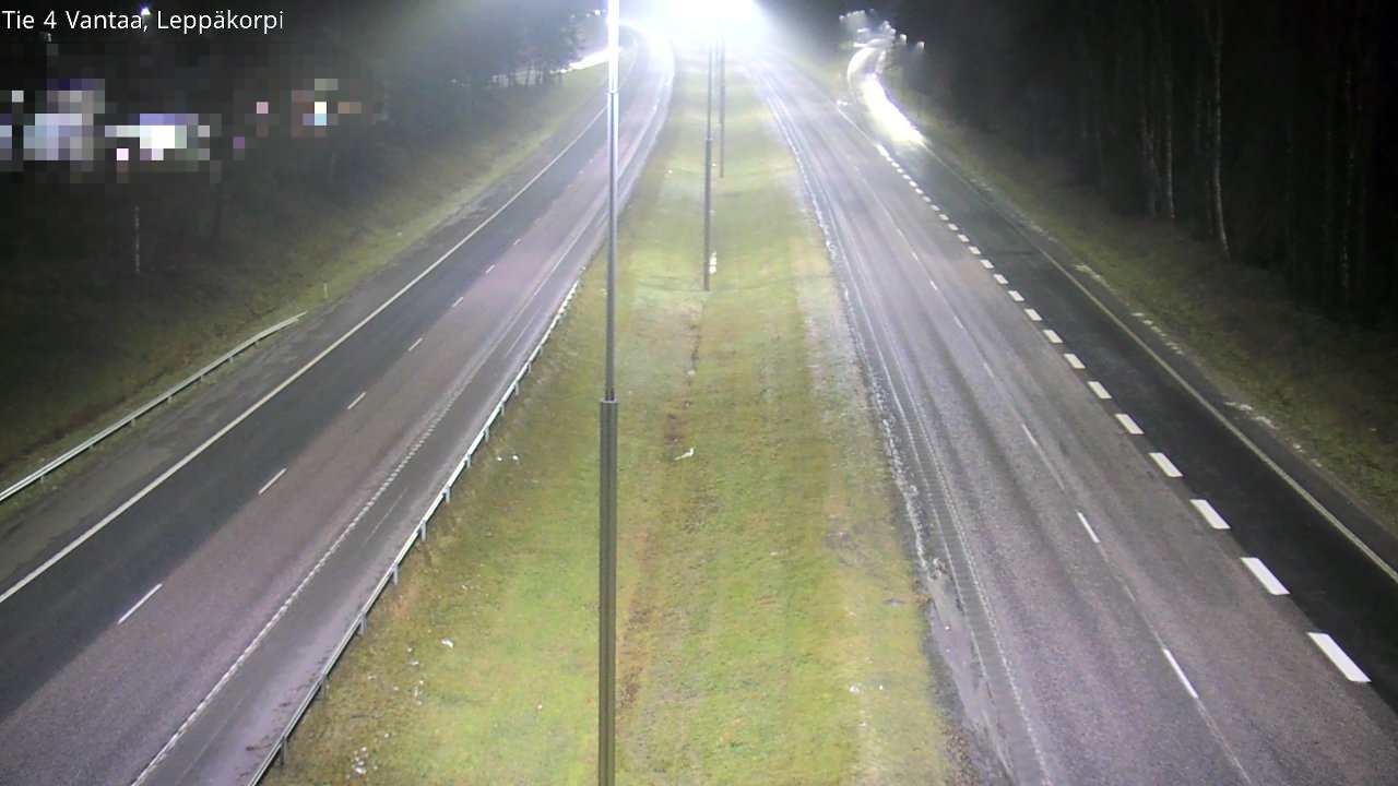 Weather Camera Image Väg 4 Vanda Alkärr, Vantaa, Uusimaa