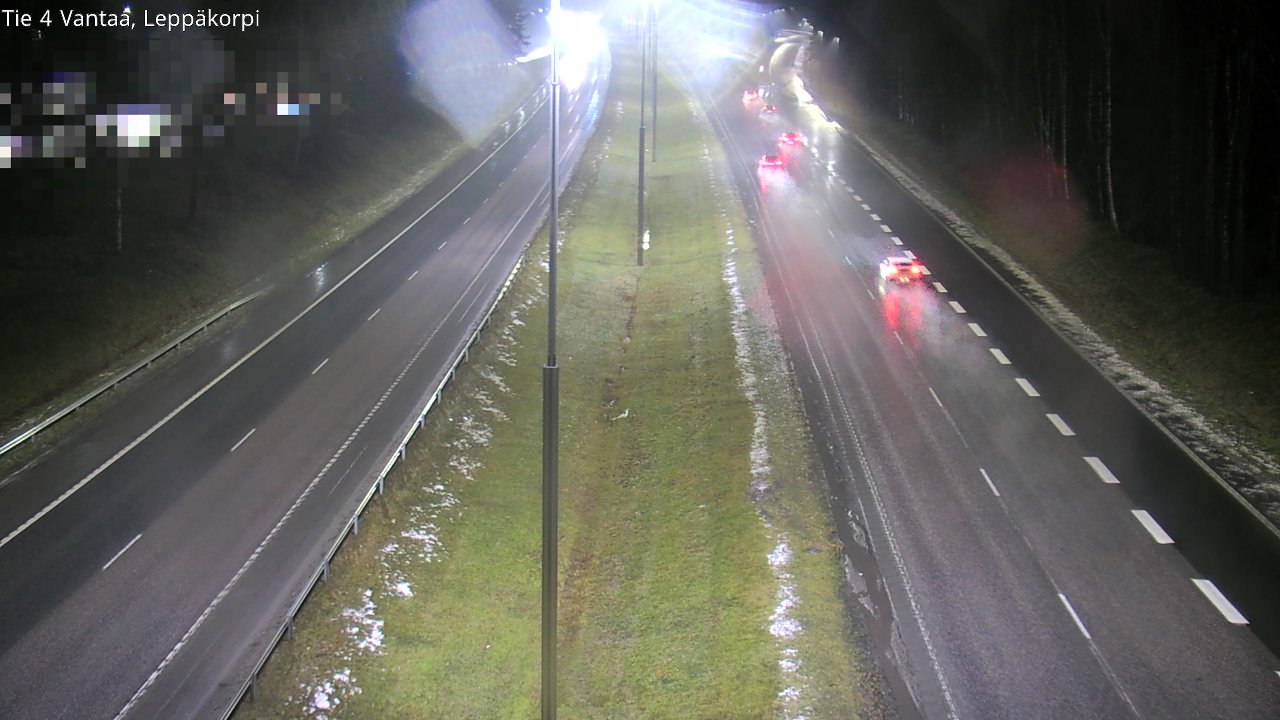 Weather Camera Image Väg 4 Vanda Alkärr, Vantaa, Uusimaa