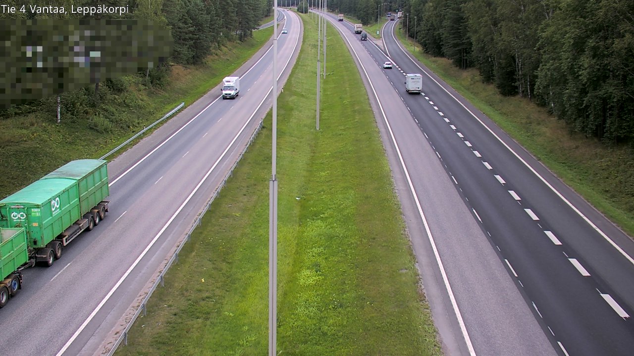Weather Camera Image Road 4 Vantaa Leppäkorpi, Vantaa, Uusimaa