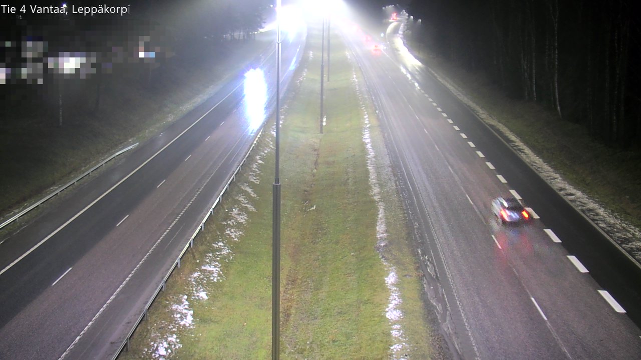 Weather Camera Image Väg 4 Vanda Alkärr, Vantaa, Uusimaa