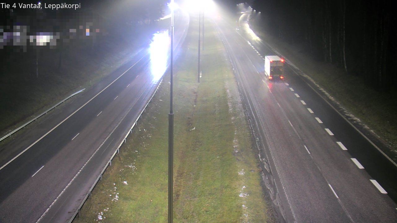 Weather Camera Image Väg 4 Vanda Alkärr, Vantaa, Uusimaa