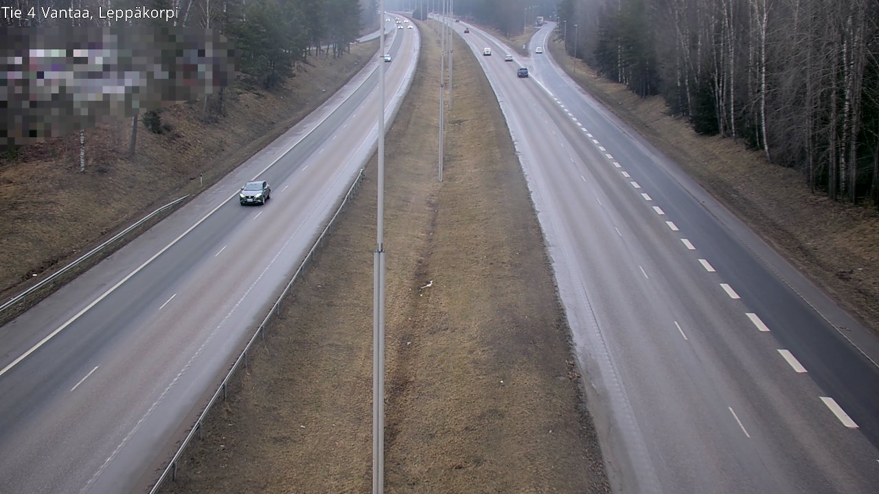 Weather Camera Image Road 4 Vantaa Leppäkorpi, Vantaa, Uusimaa