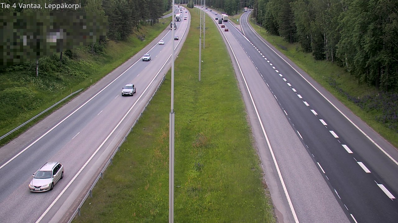 Kelikamerat Kuva Tie 4 Vantaa Leppäkorpi, Vantaa, Uusimaa