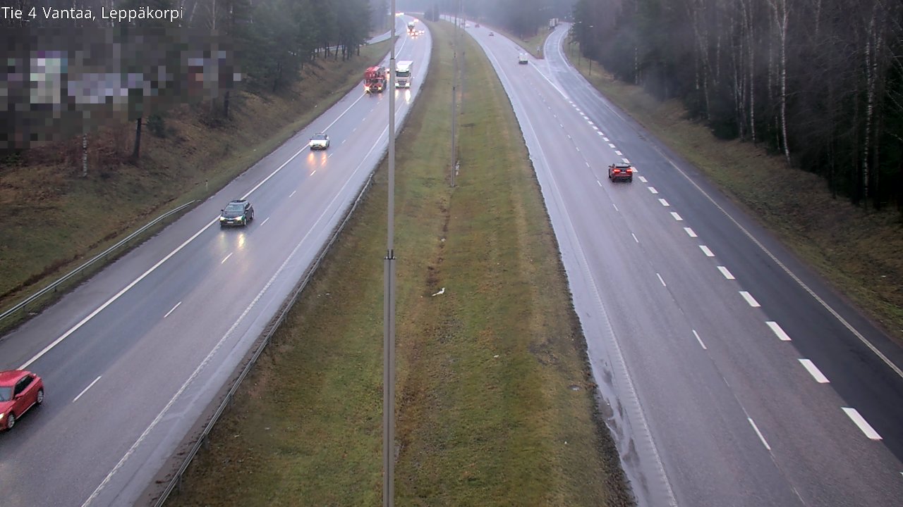 Weather Camera Image Väg 4 Vanda Alkärr, Vantaa, Uusimaa